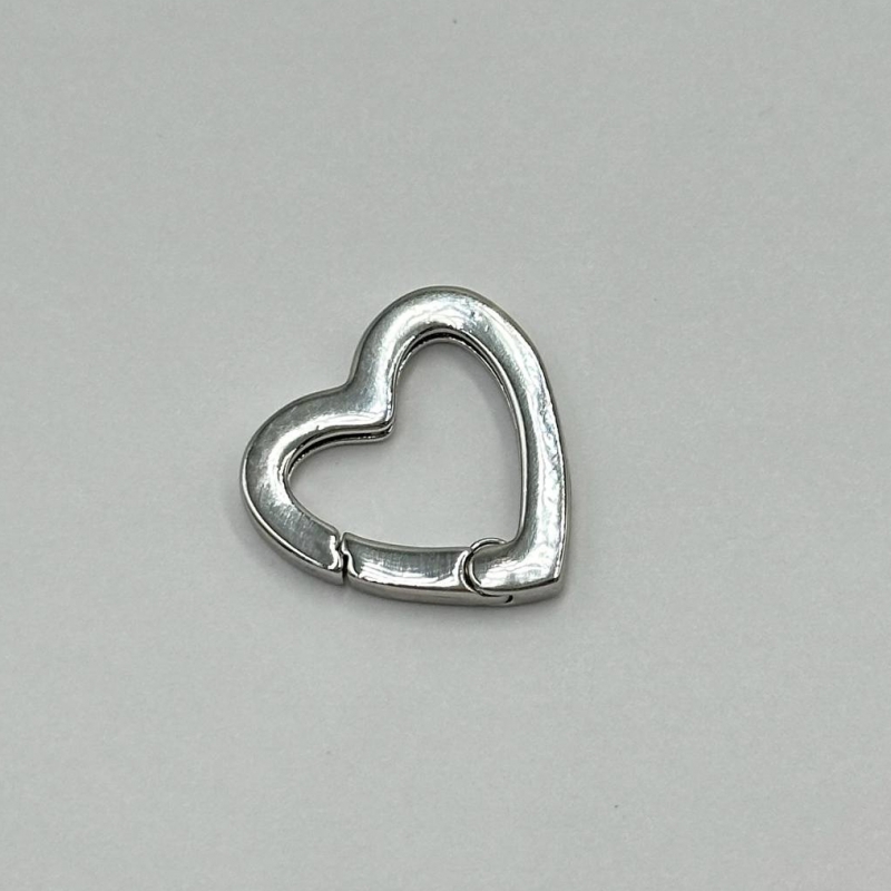 Карабин размер 20,5мм цвет серебро