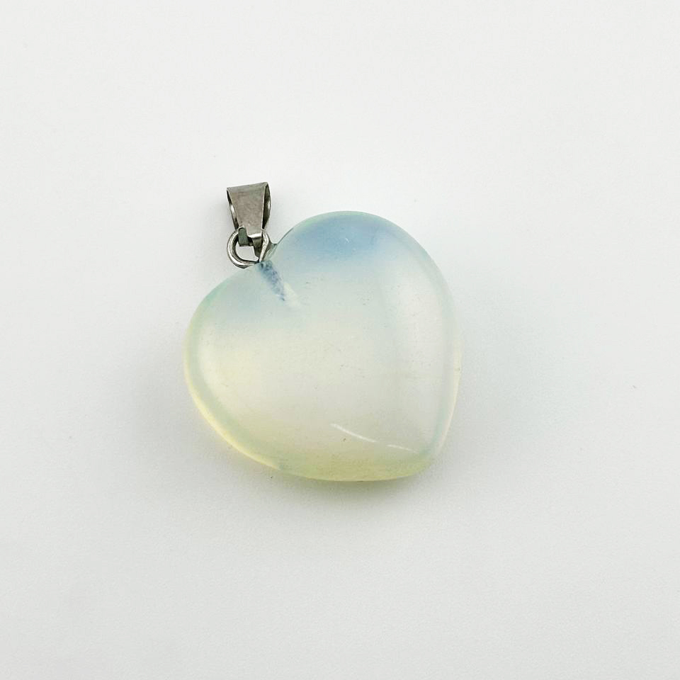 Кулон с лунным камнем(имитация) размер 30*30мм цвет серебро