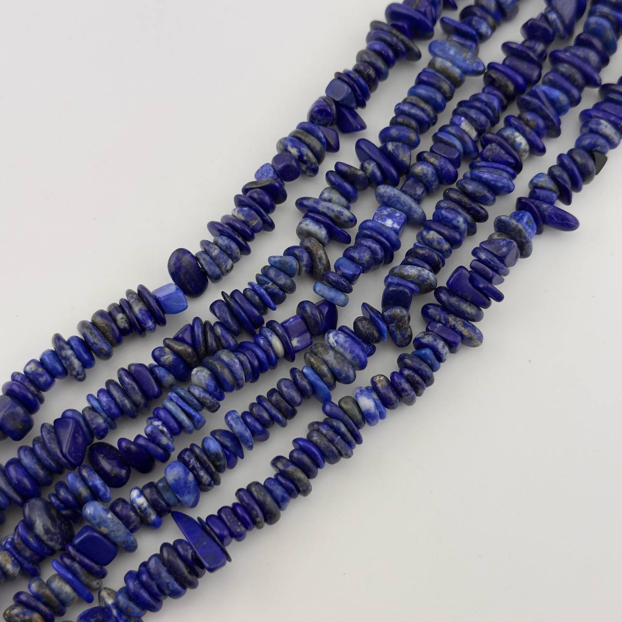 Бусины Лазурит размер 2*8мм натуральный камень